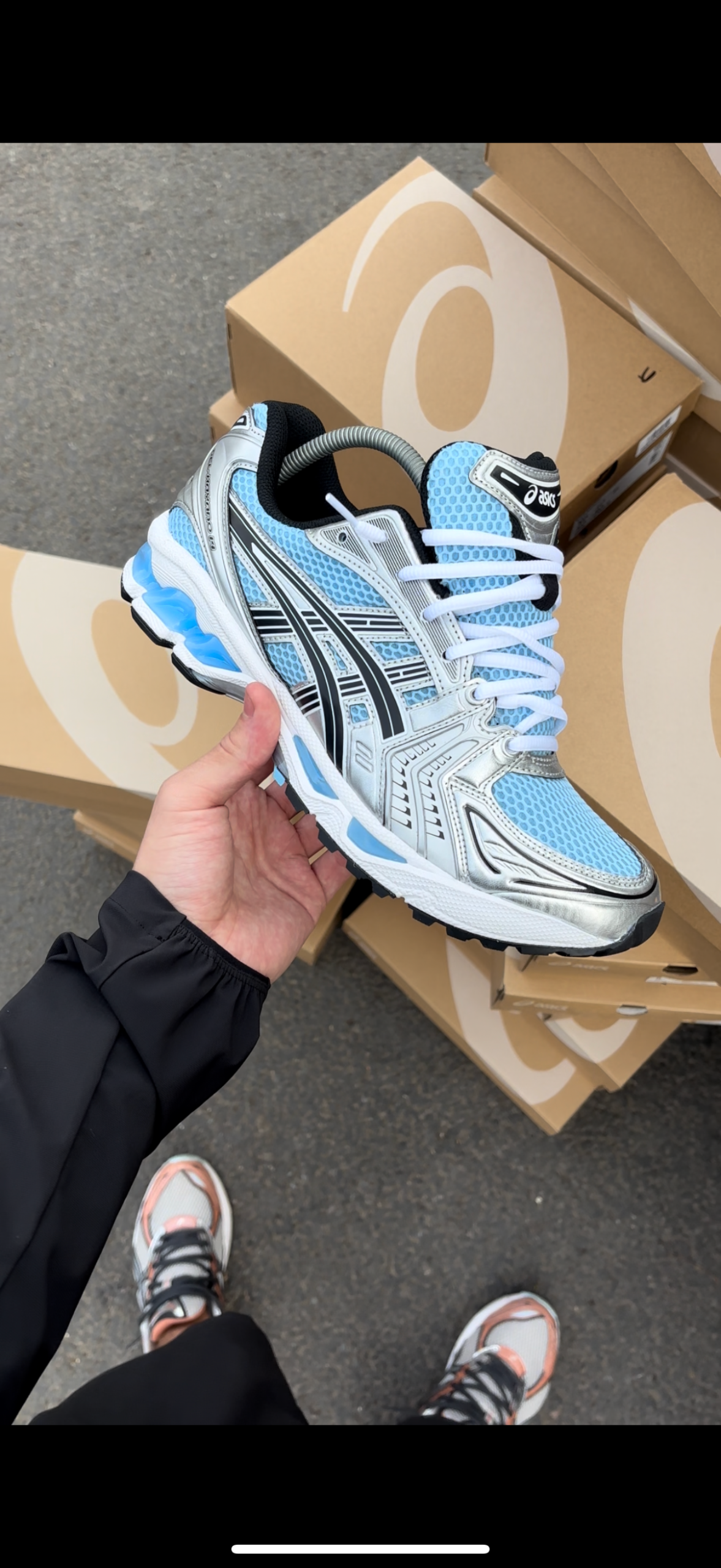 ASICS Kayano 14 Bleu Ciel - Image 4