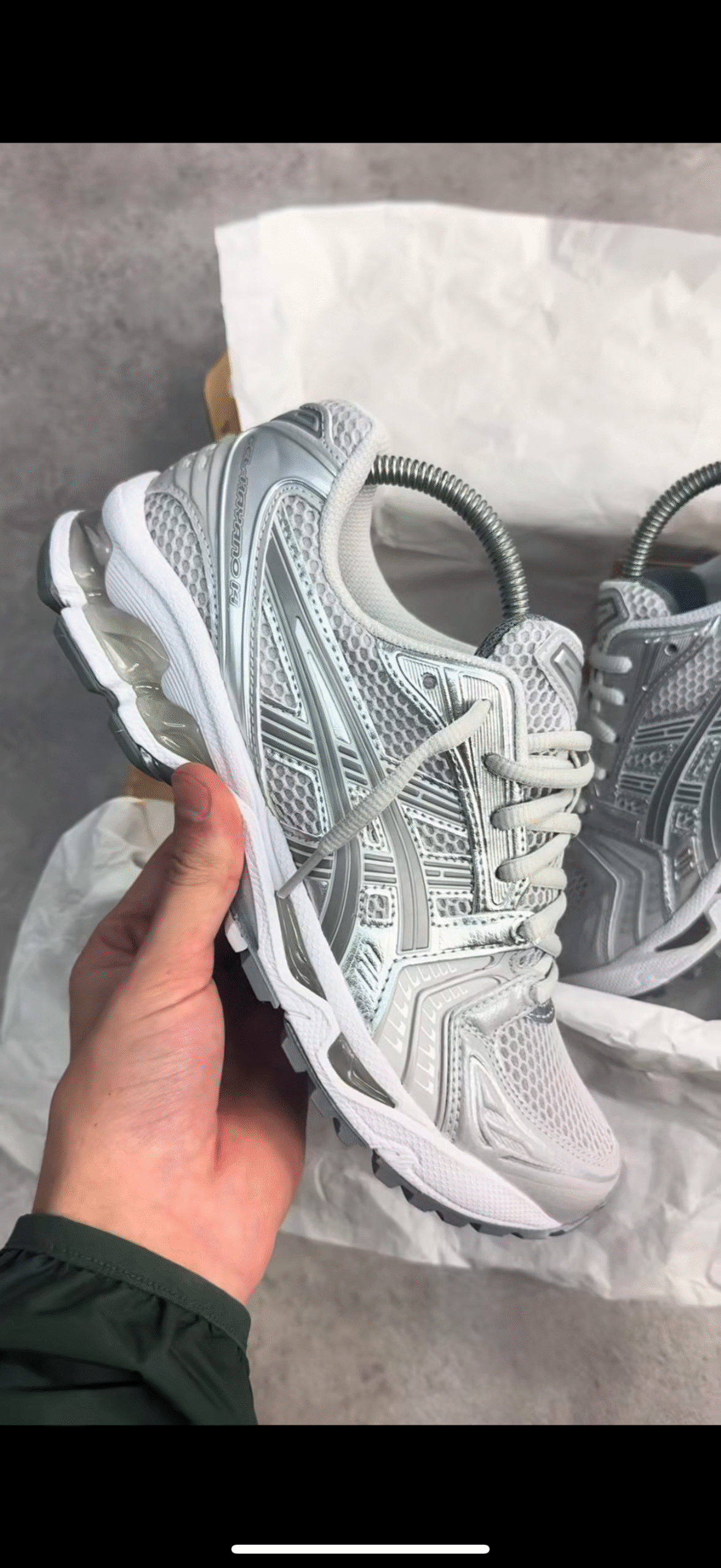 ASICS Kayano 14 Light Grey
