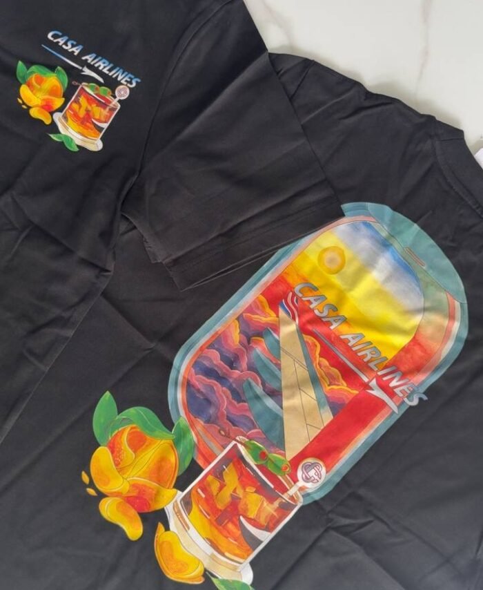 T-shirt Casablanca Noir