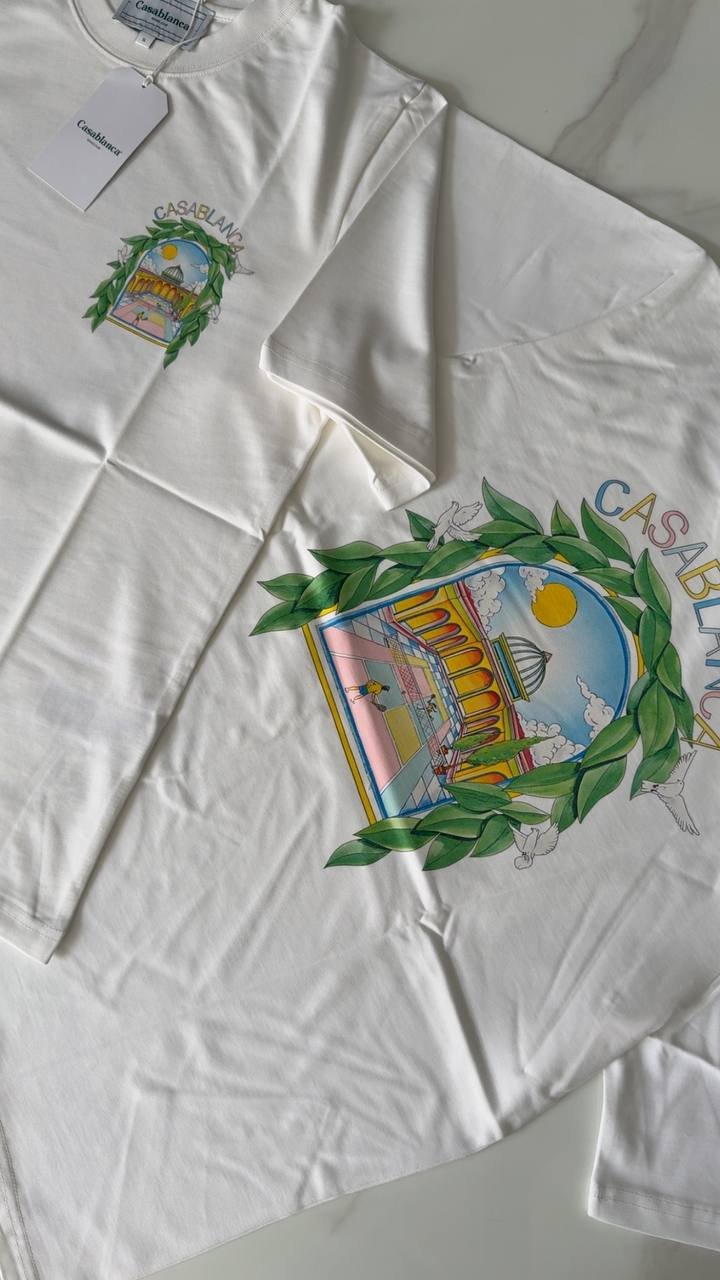 T-shirt Casablanca White