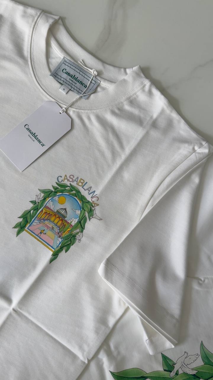 T-shirt Casablanca White - Image 2