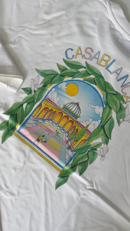 T-shirt Casablanca White - Image 3