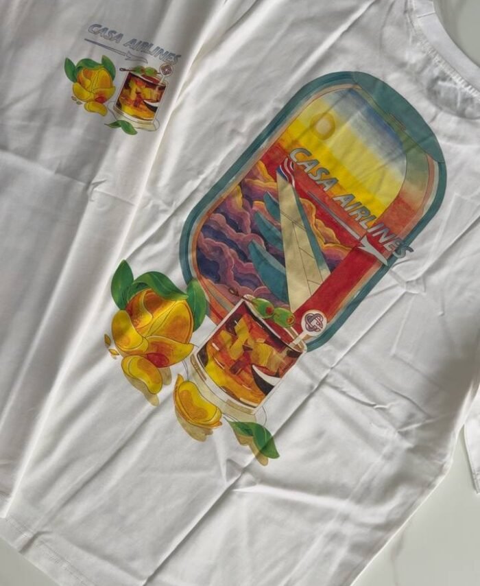 T-shirt Casablanca Blanc