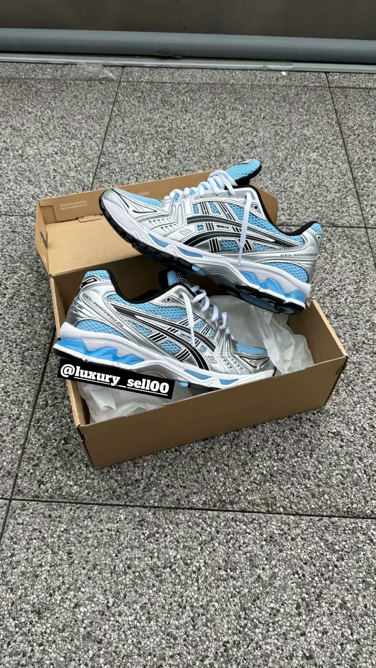 ASICS Kayano 14 Bleu Ciel